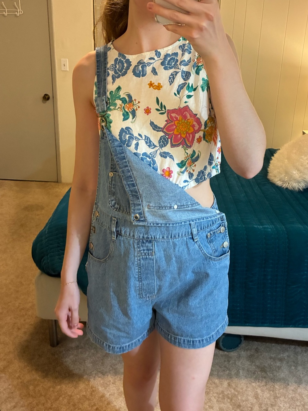Floral Crop Top